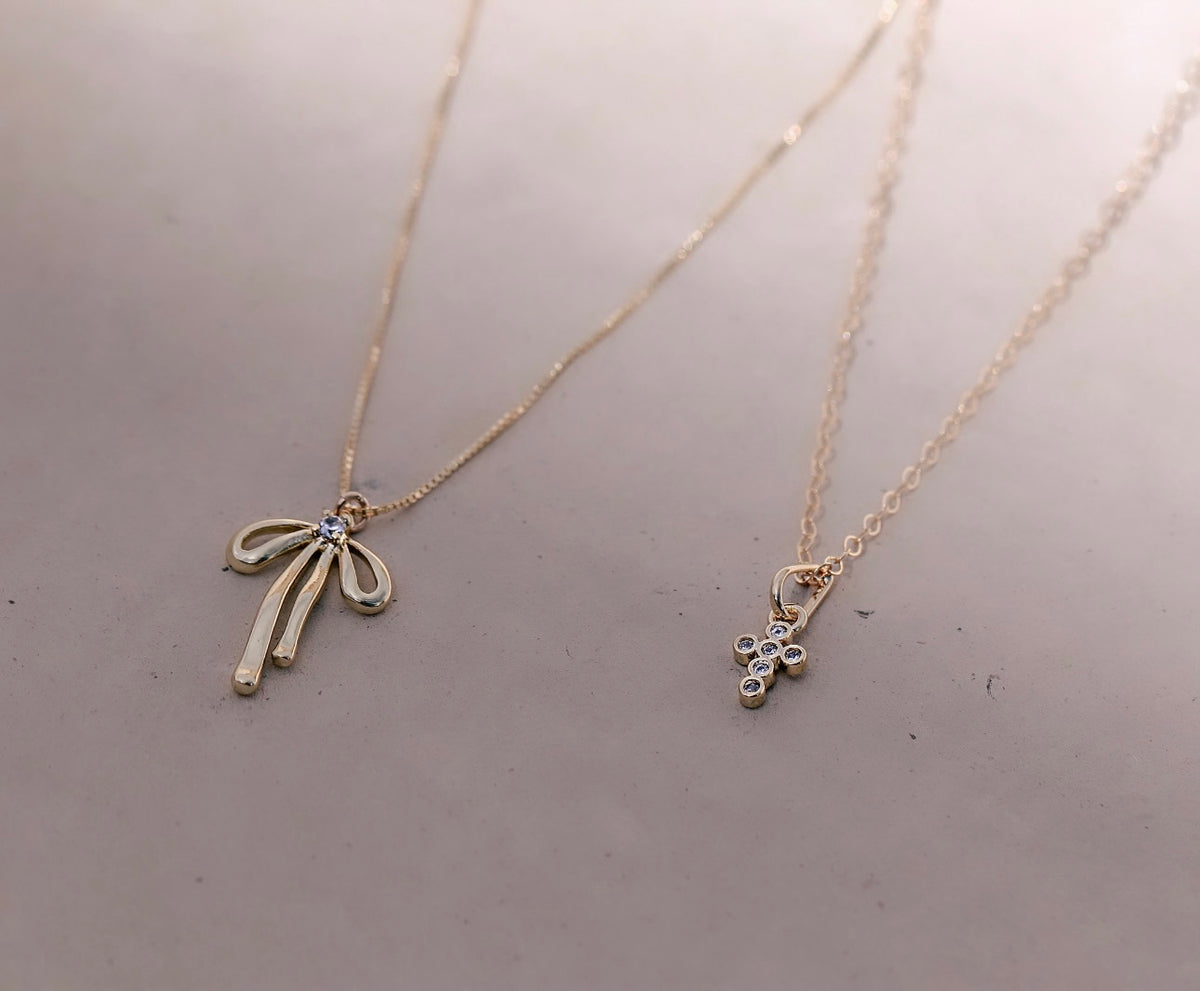 Graceful Cross Necklace