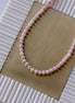 Pink Opal Beaded Necklace