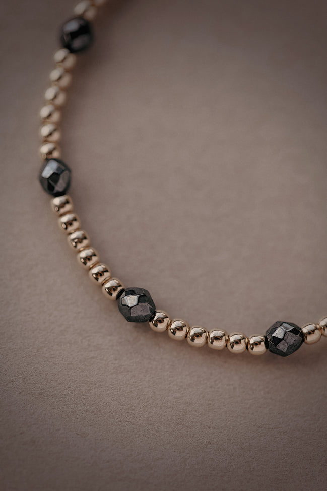 Noelle Hematite Bracelet
