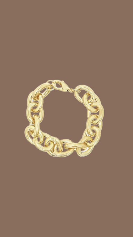 The Reese Chunky Rolo Bracelet