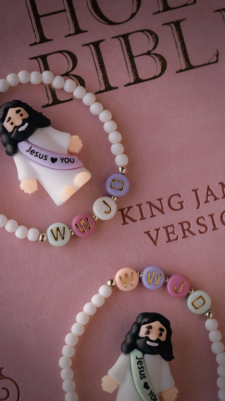 WWJD Bracelet - The Neon Cactus Studio