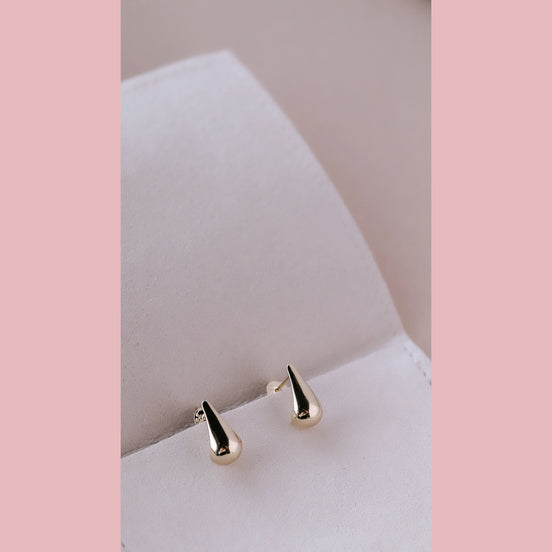 Teardrop Studs