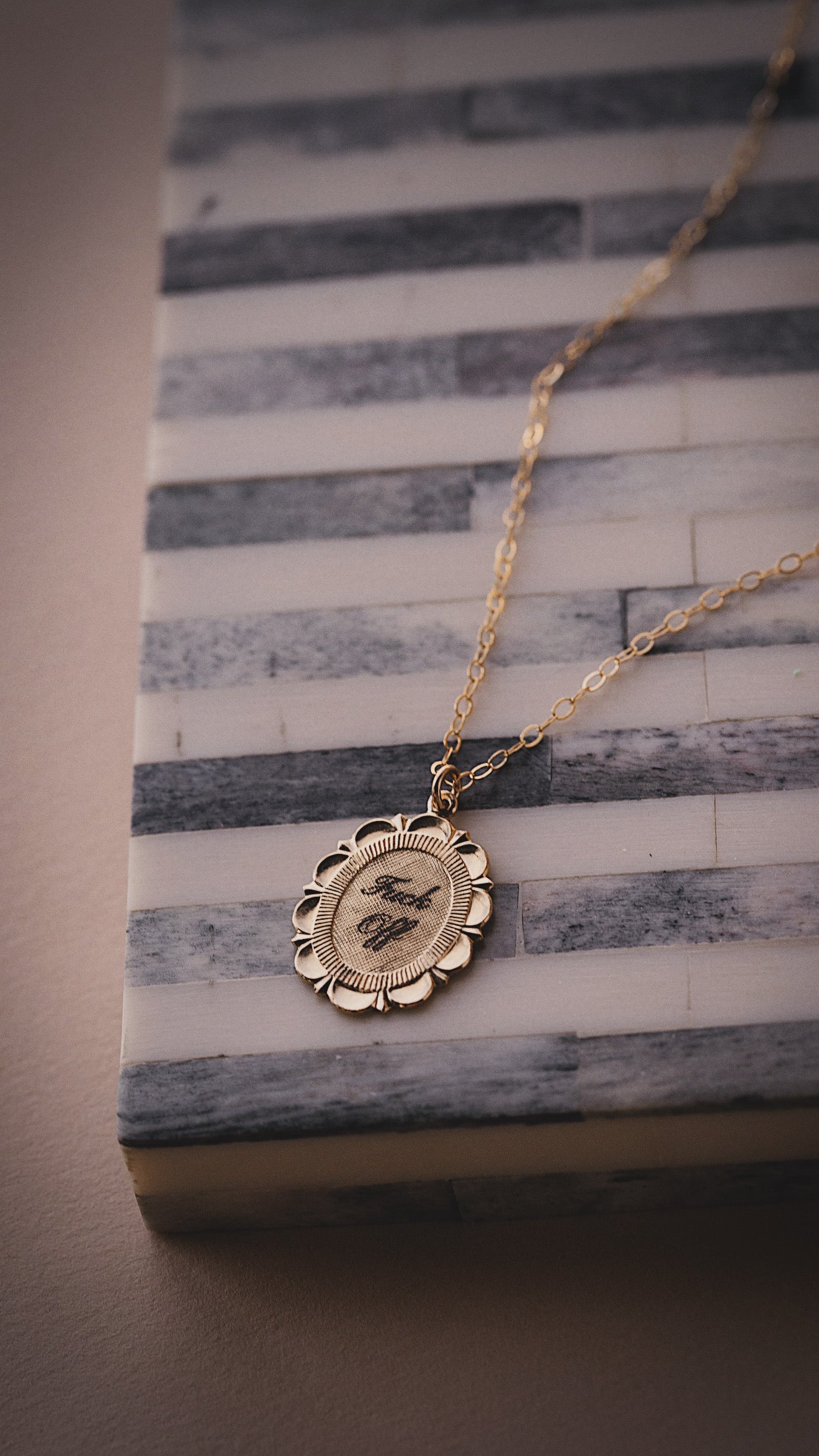 Heirloom Medallion Necklace