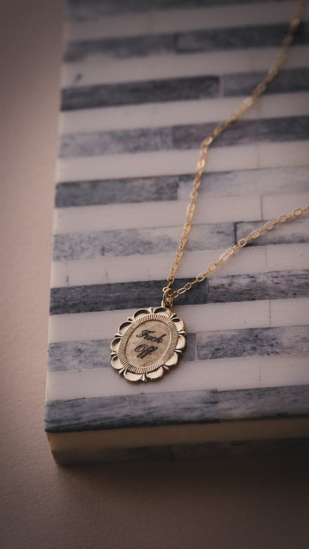 Heirloom Medallion Necklace