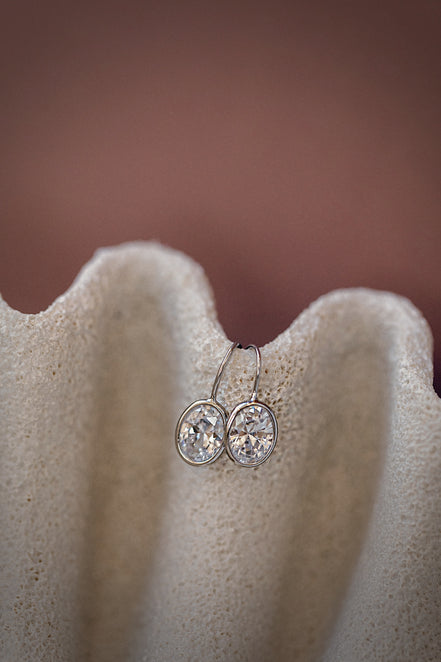 Mirage Oval Earrings
