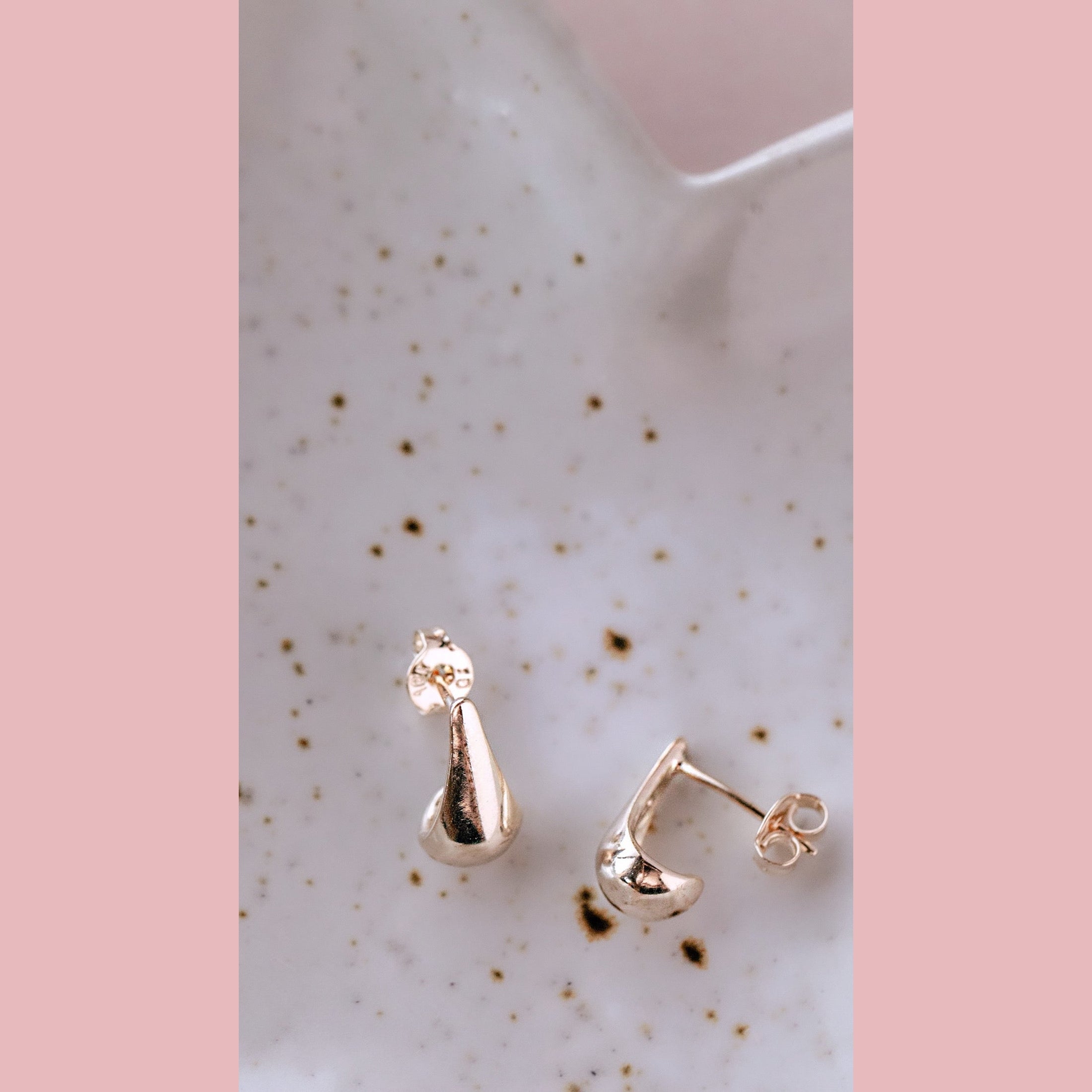 Teardrop Studs