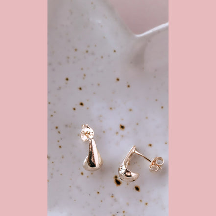 Teardrop Studs
