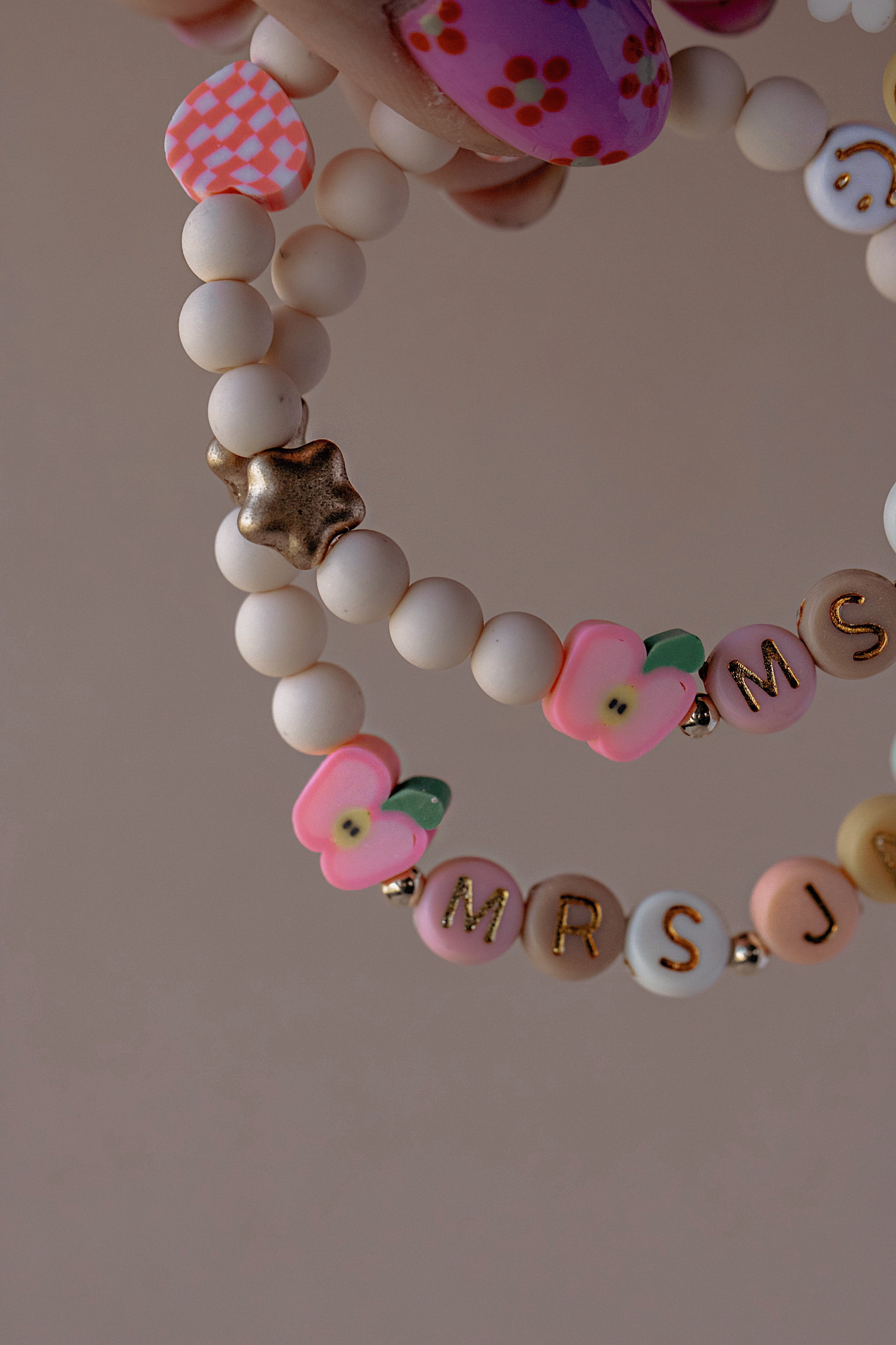 Teacher Appreciation Bracelet - The Neon Cactus Studio