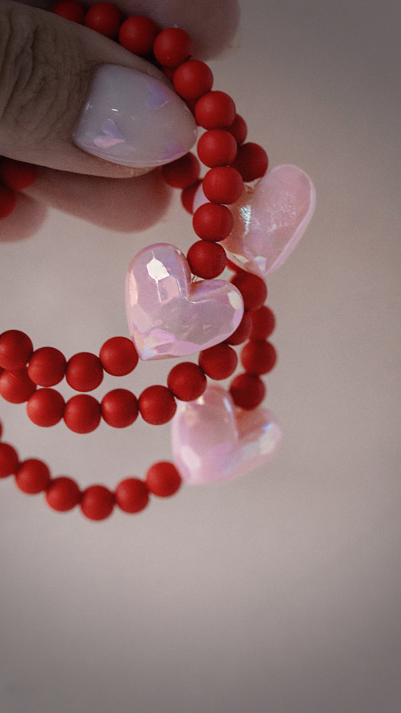Faceted Heart Bracelet