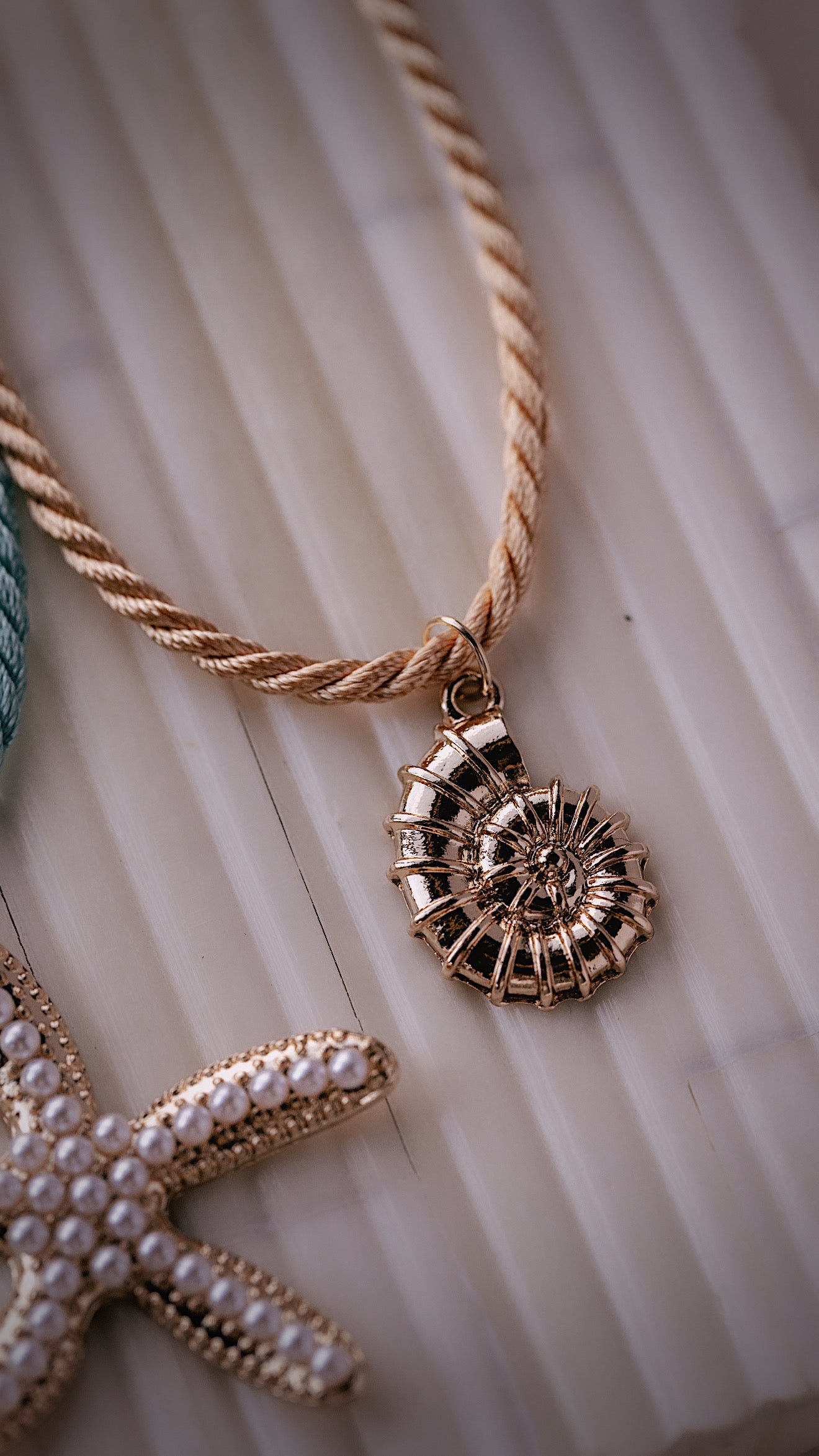 Sea Shells by the Seashore Necklace