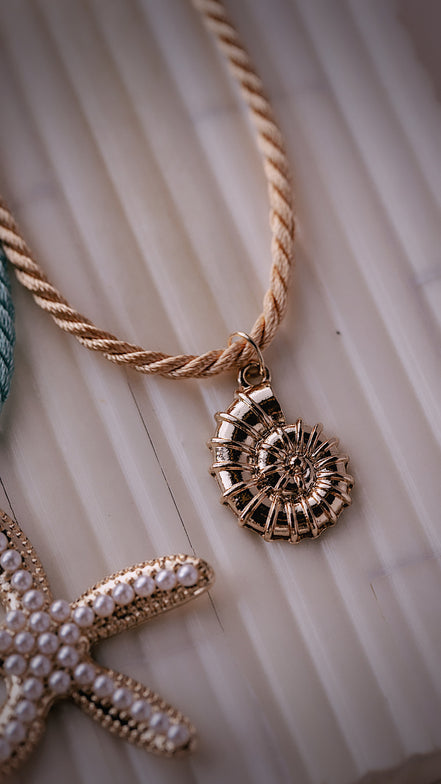 Sea Shells by the Seashore Necklace