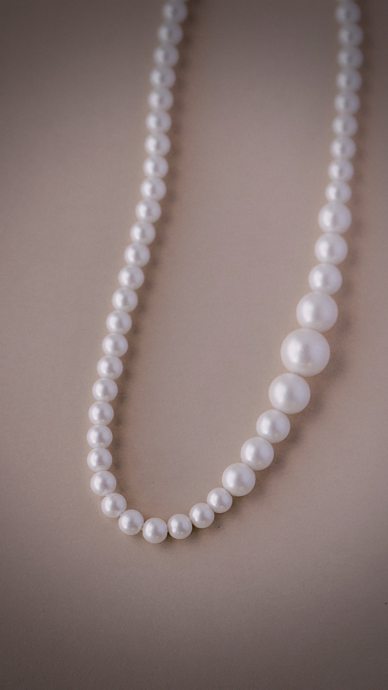 Soft Launch Pearl Necklace
