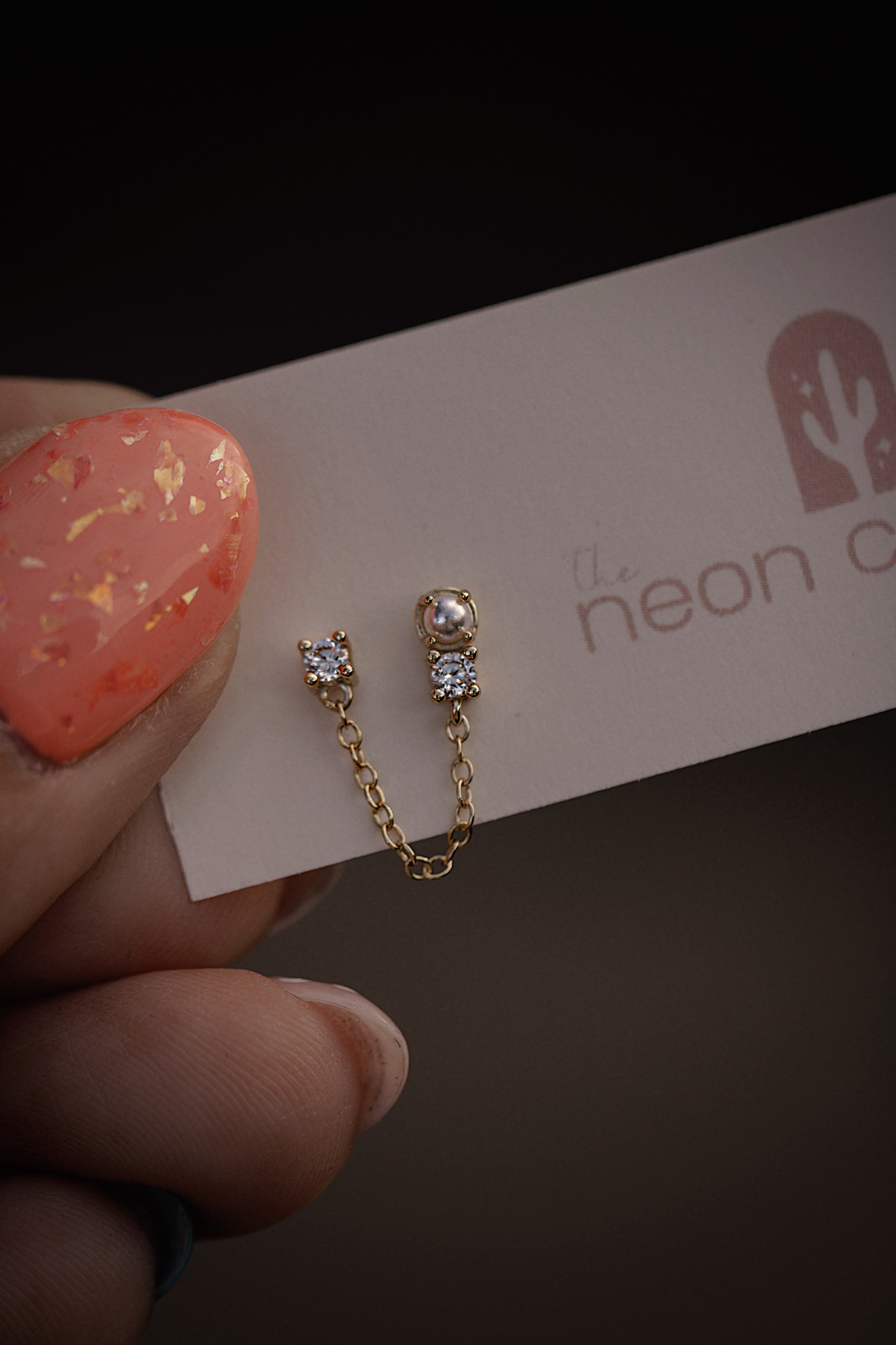 Double Stud Earrings