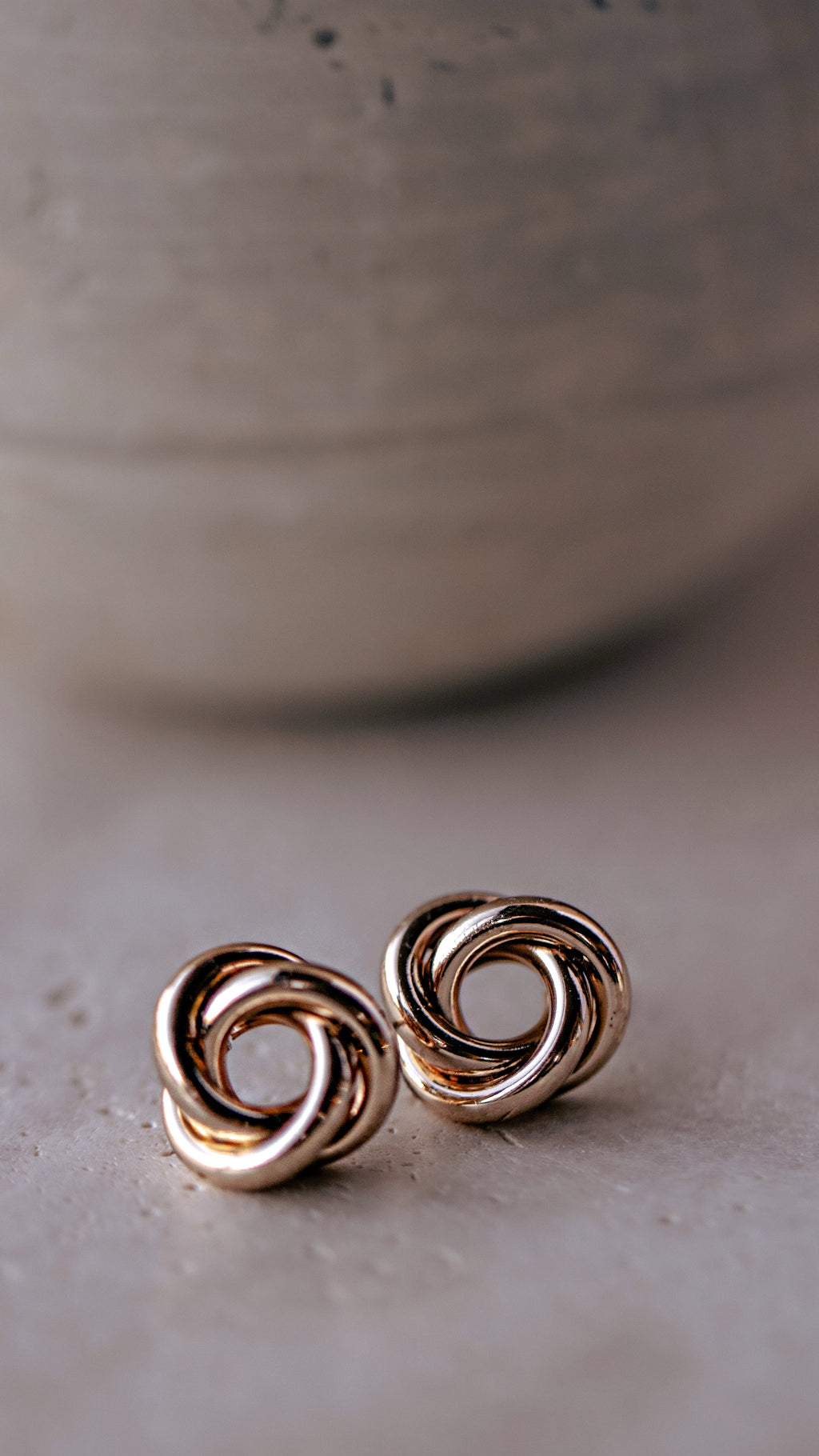 Tara Twisted Knot Studs