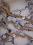 Sculpted Snake Chain Bracelet