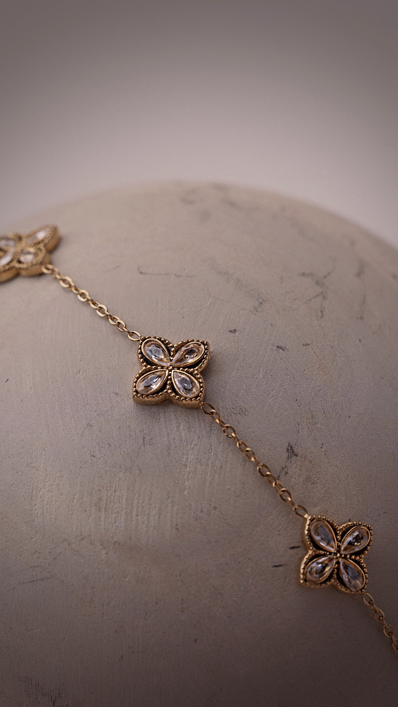 Golden Petals Bracelet