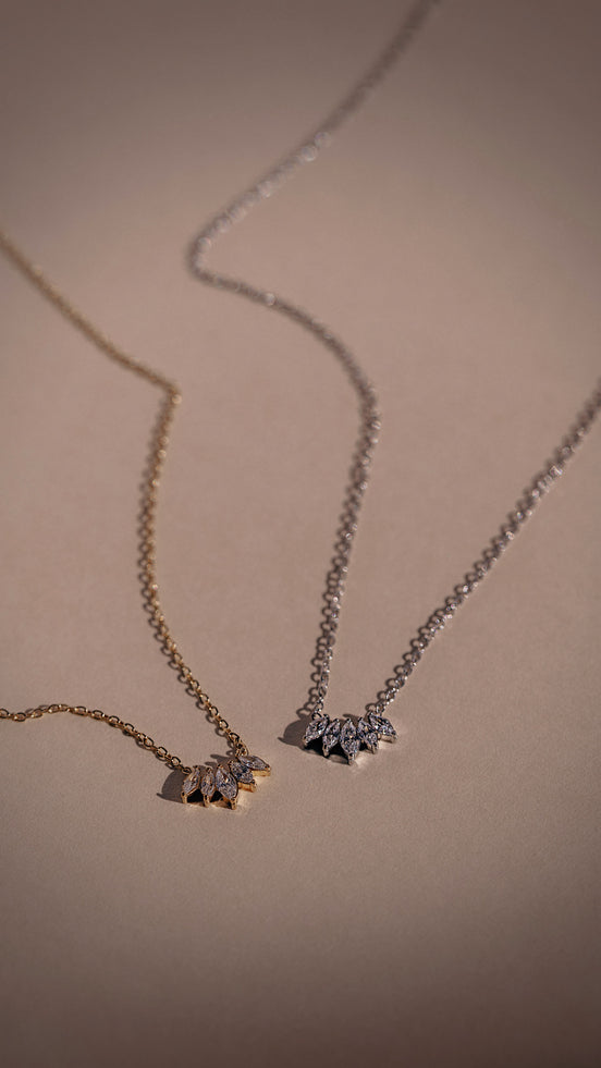 Solstice Marquise Necklace
