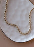 The Lola Gold Beaded Necklace