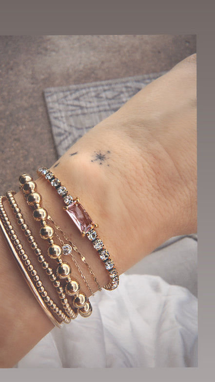 Rosé Tennis Bracelet