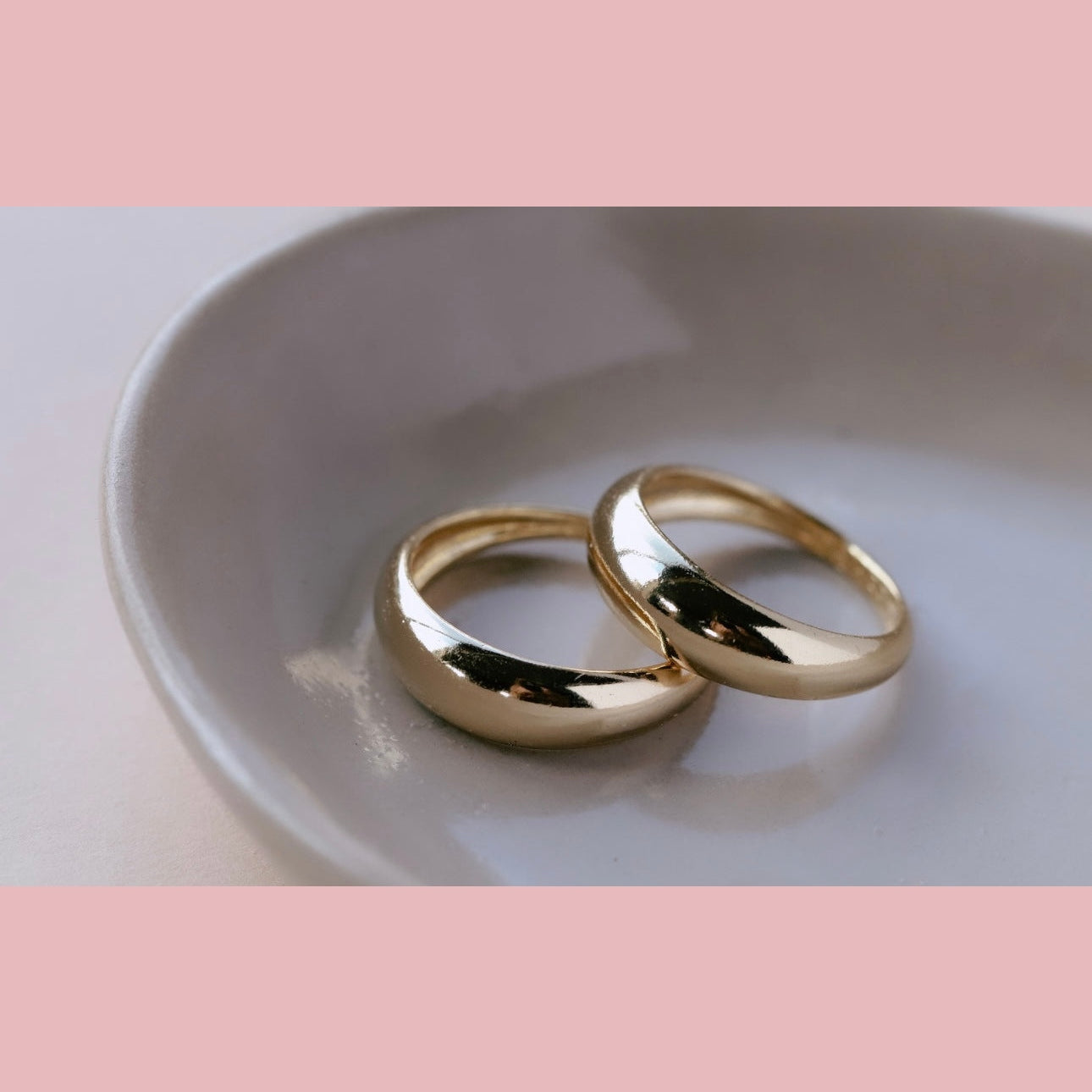 Margo Gold Domed Ring