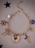 Bless The USA Charm Bracelet