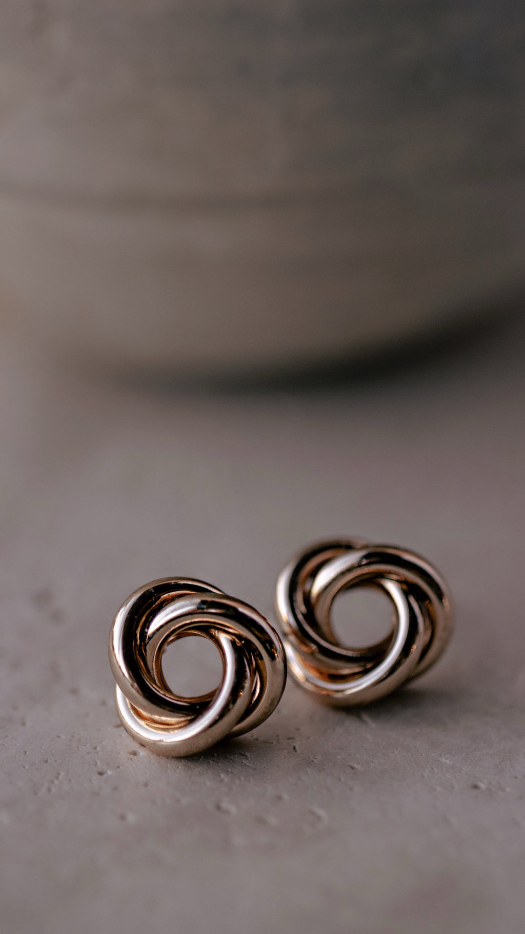 Tara Twisted Knot Studs