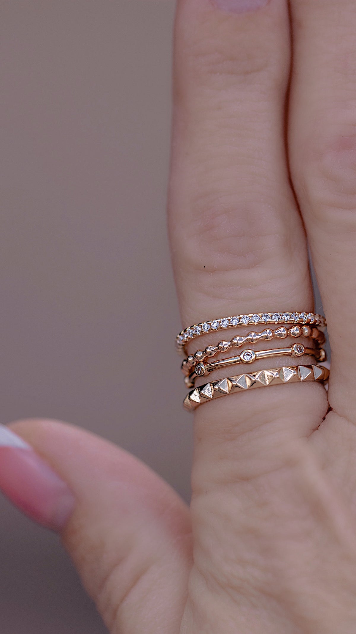 Spike Band Ring