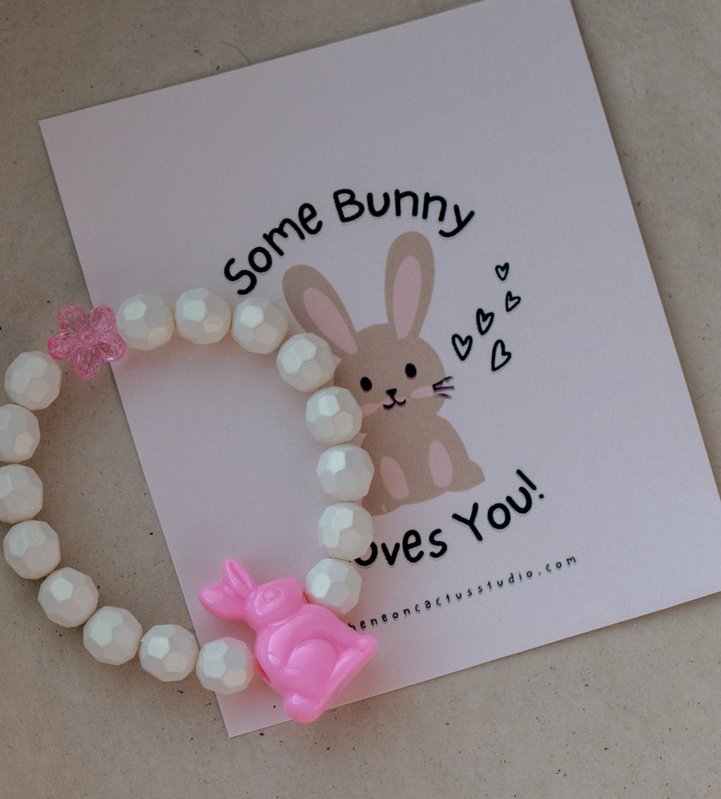 Some Bunny Loves You Bracelet