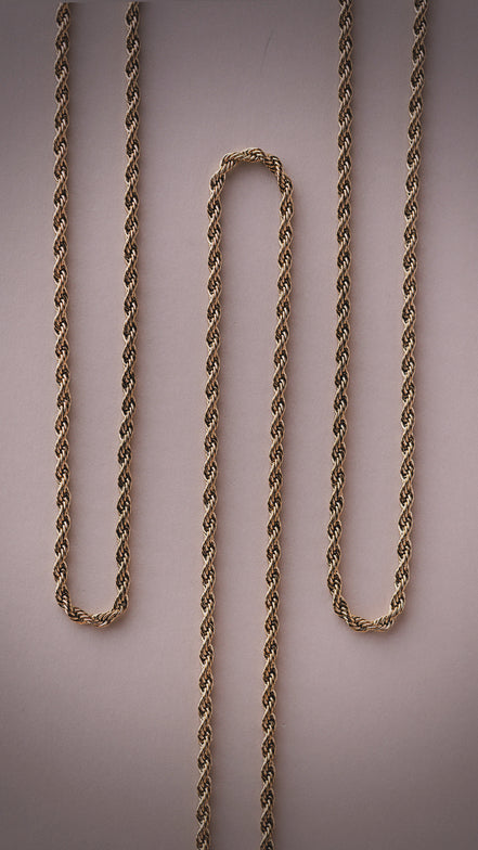 Cactus Rope Chain Everyday Rope Chain Necklace – The Neon Cactus Studio