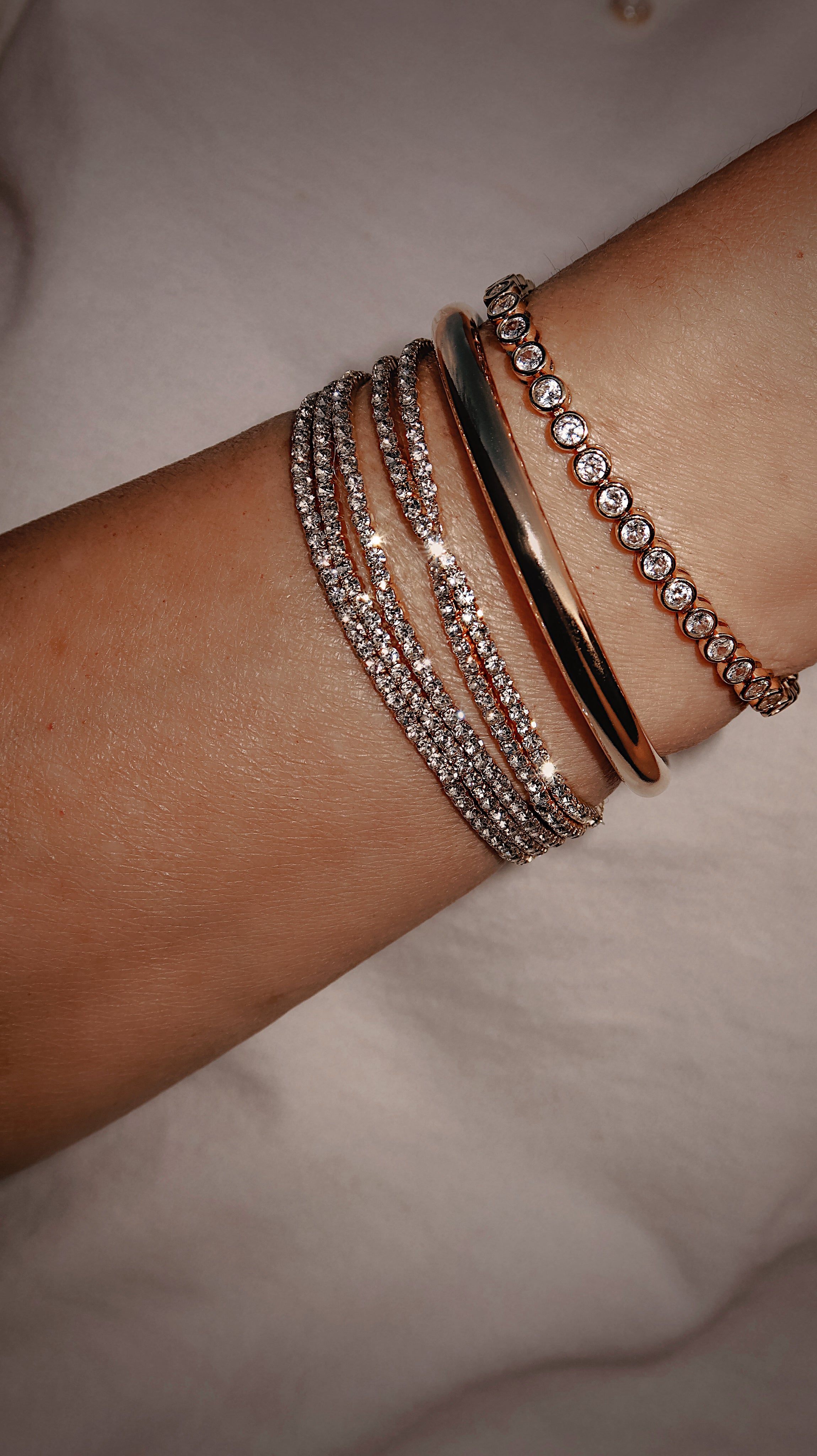 Stretchy Tennis Bracelet