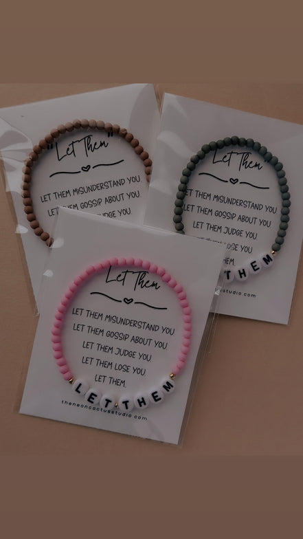 Let Them Bracelet