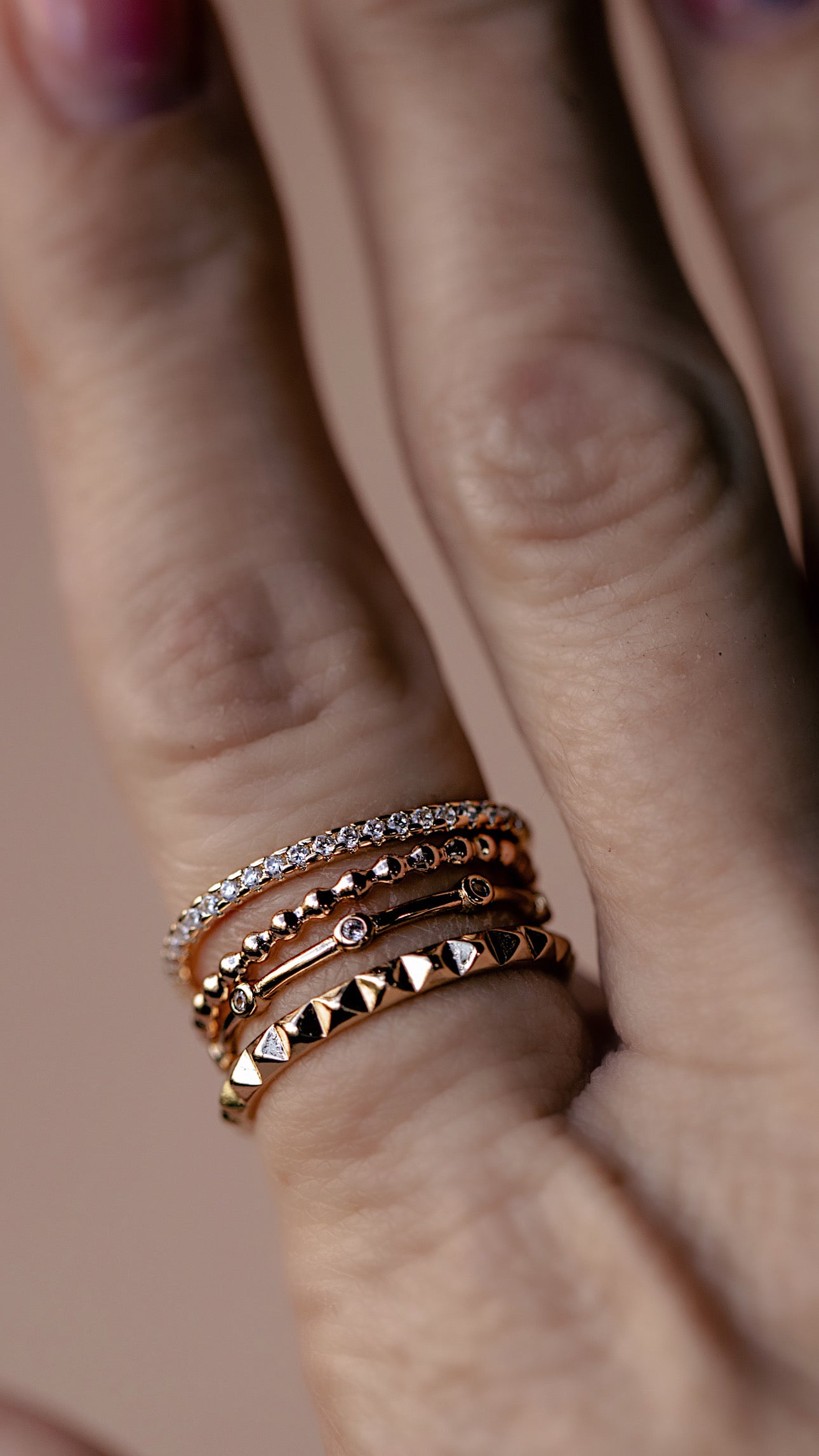 Spike Band Ring