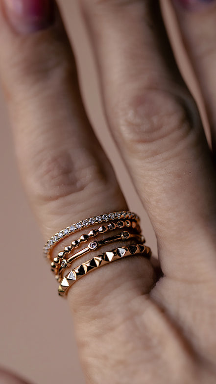 Spike Band Ring