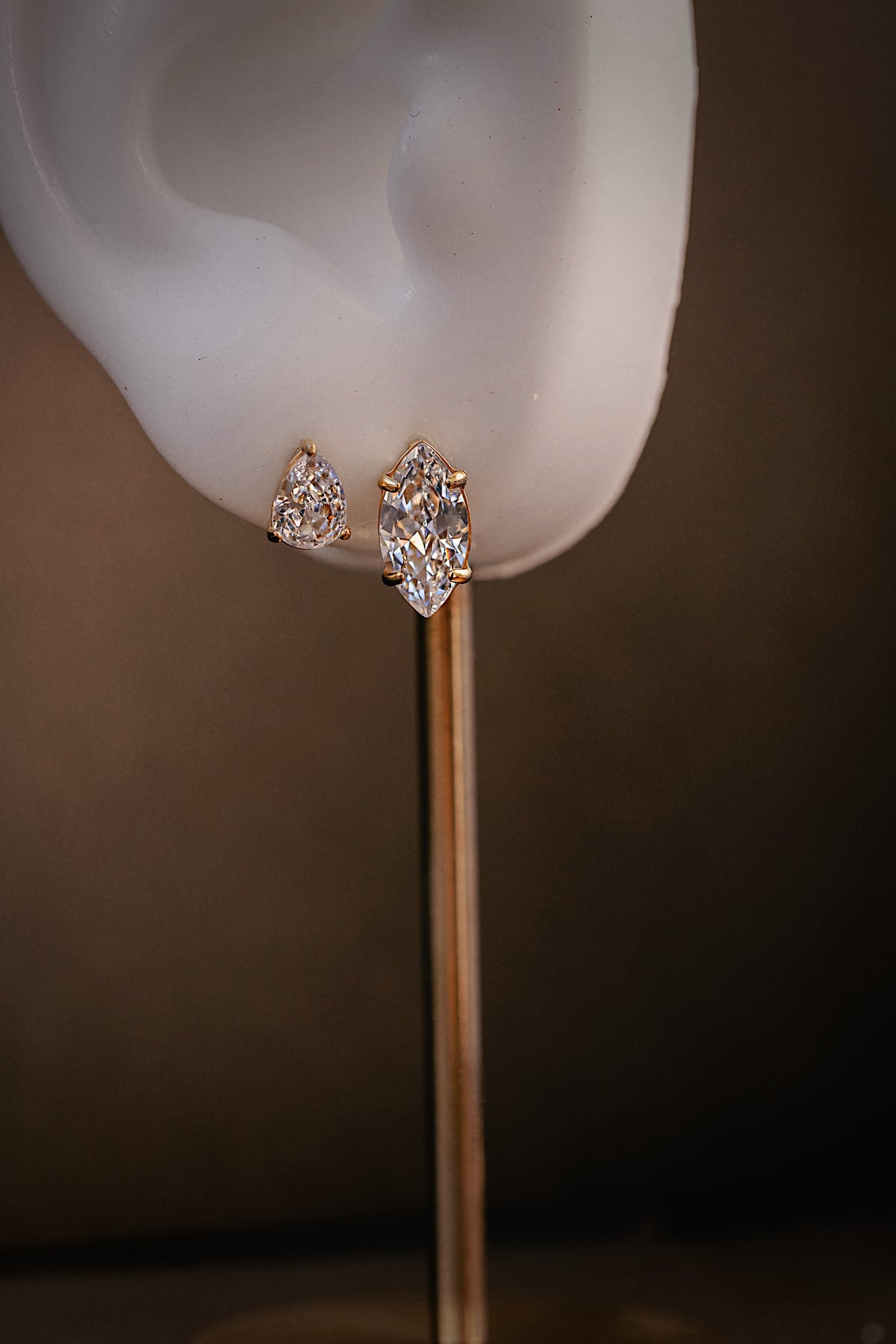 Yucca Marquise Studs