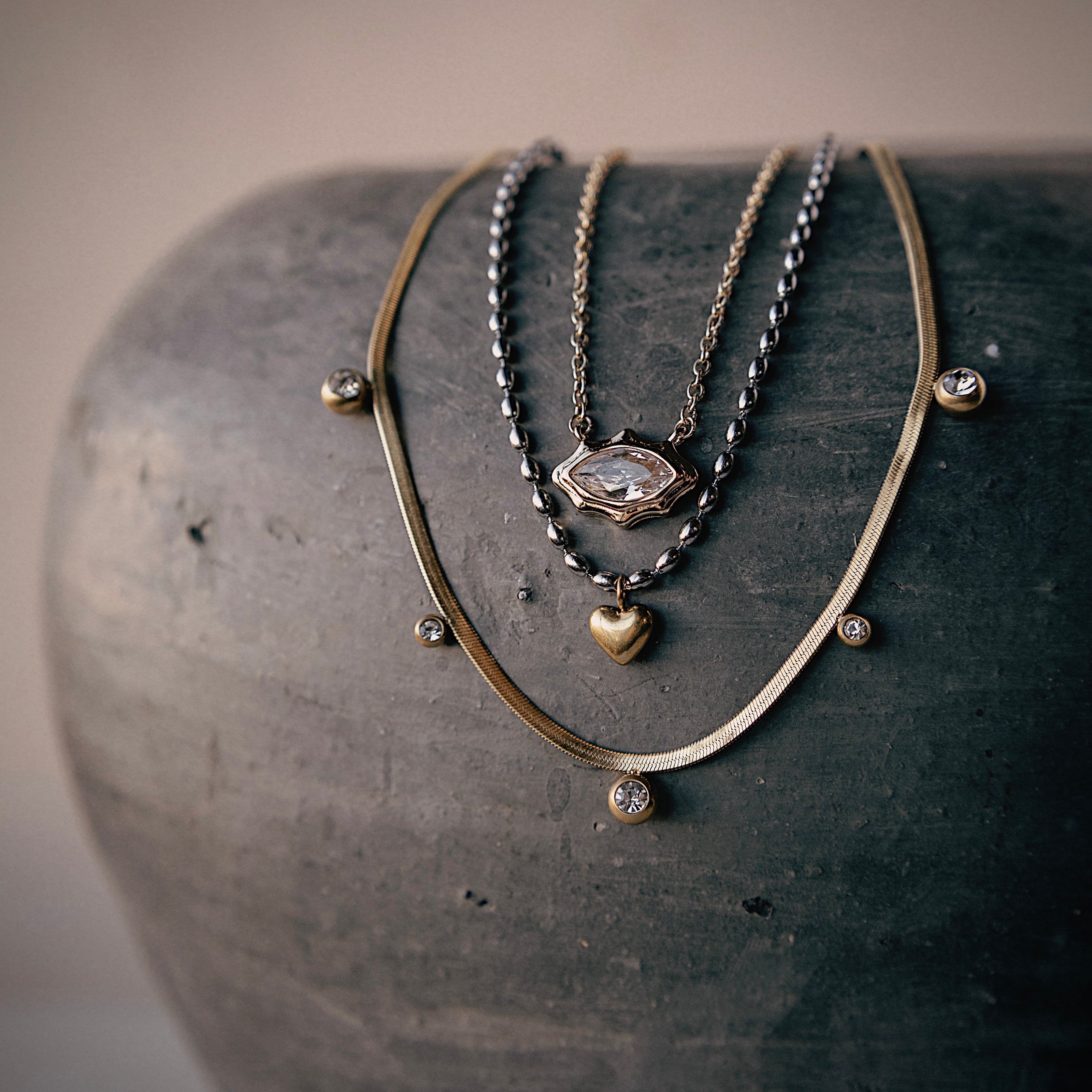 Amour Heart Necklace