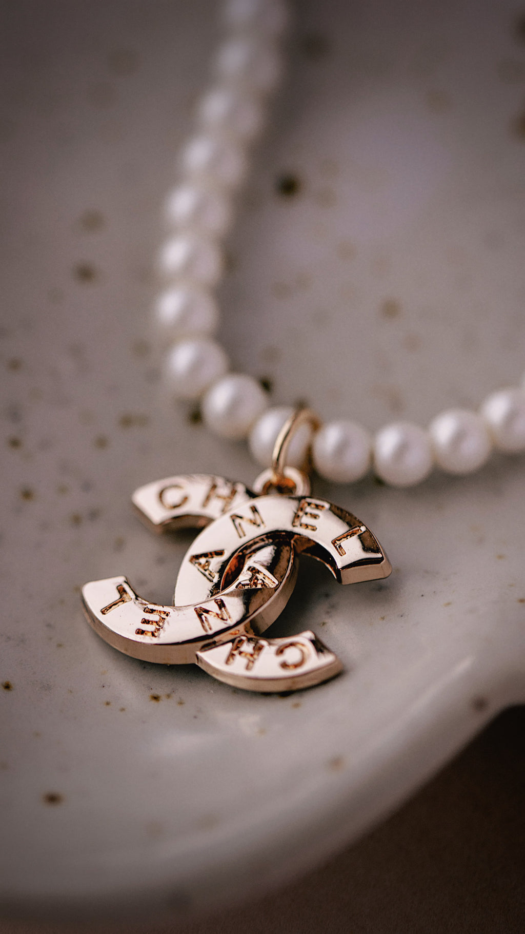 The Name Dropper Necklace (Pearl Version)