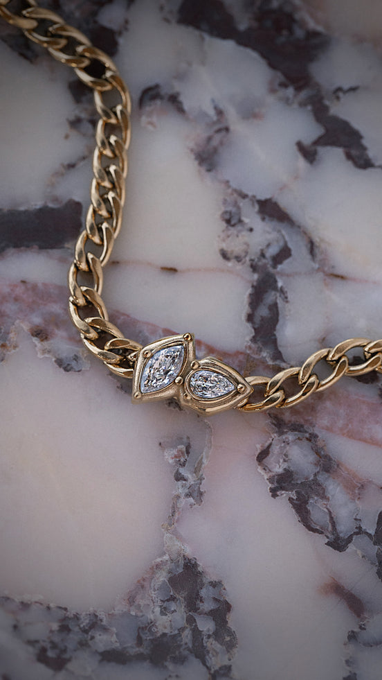 Edgy Marquise Bracelet