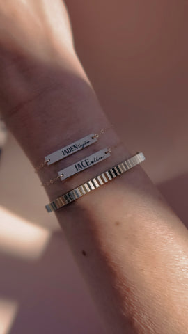 Inked Name Connector Bar ONLY
