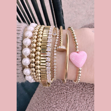 Chunky Diamond CZ Tennis Bracelet