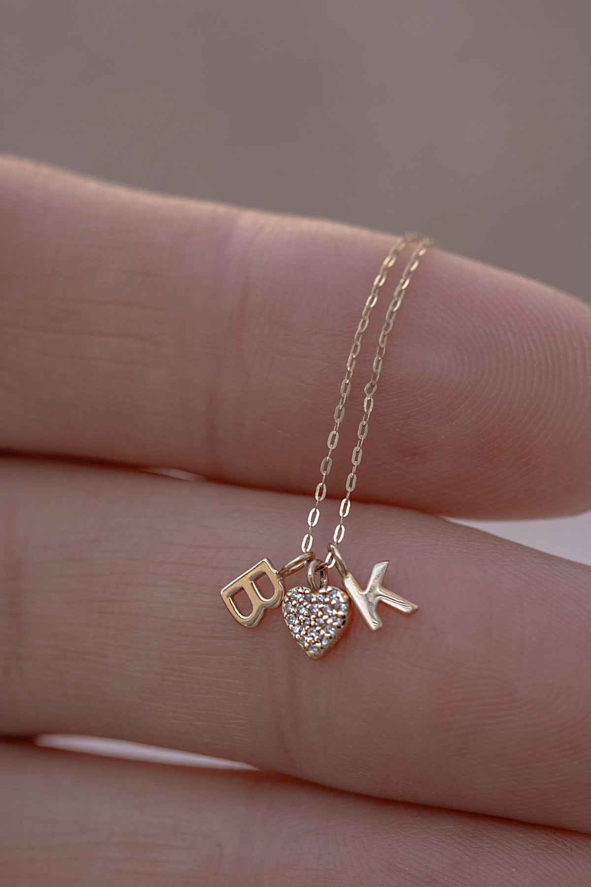 Dainty Solid 14kt Gold Chain