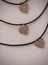 Midnight Heart Necklace - The Neon Cactus Studio