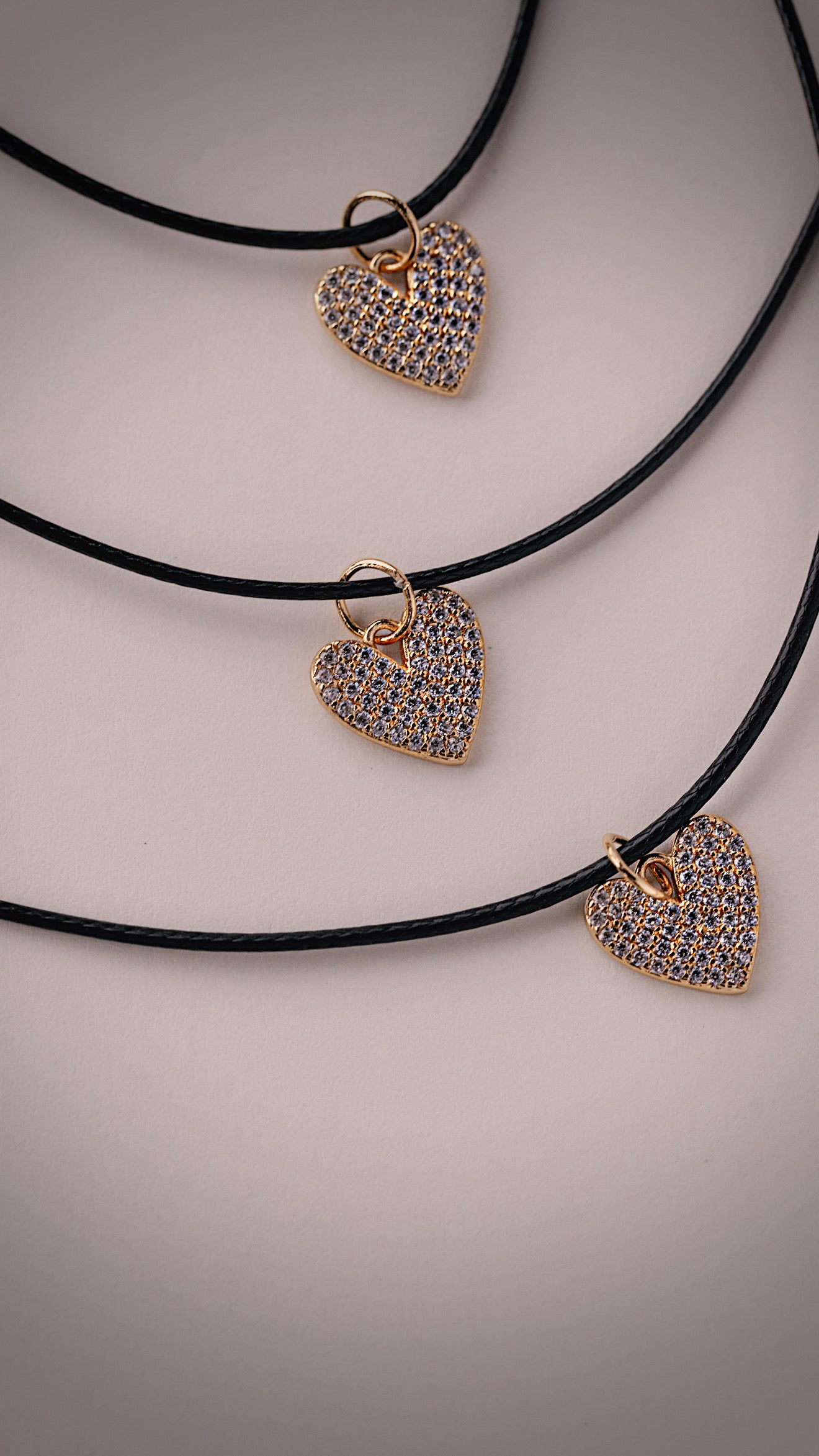 Midnight Heart Necklace - The Neon Cactus Studio
