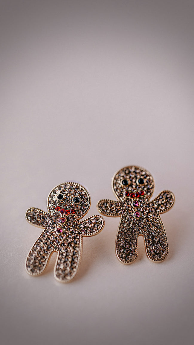 Gingerbread Glam Earrings
