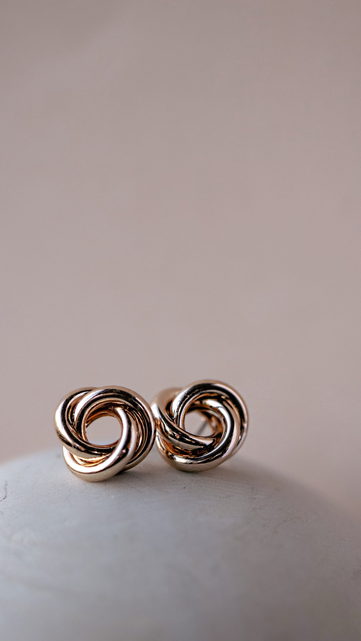 Tara Twisted Knot Studs