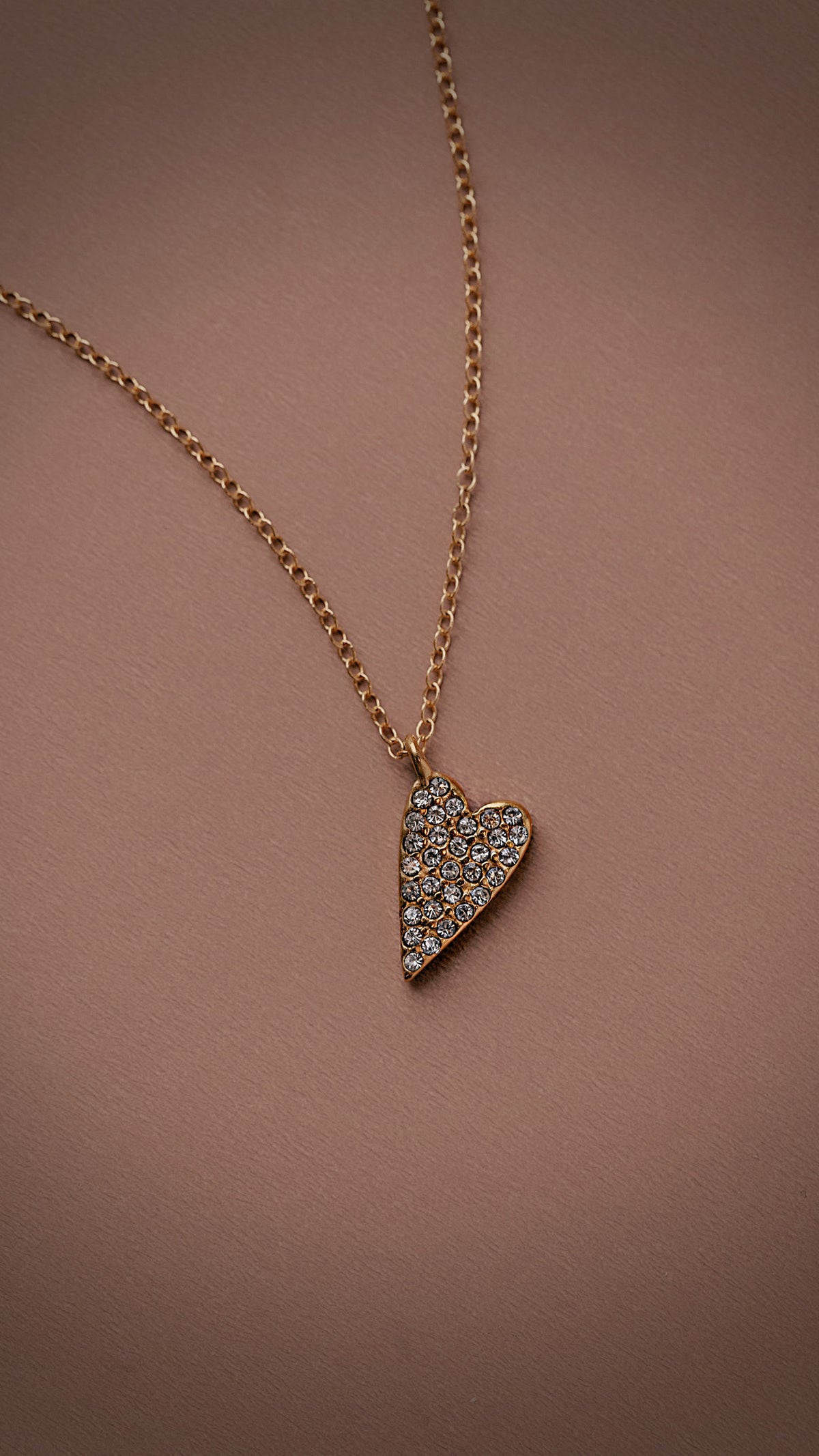 Sedona Pavé Heart Necklace