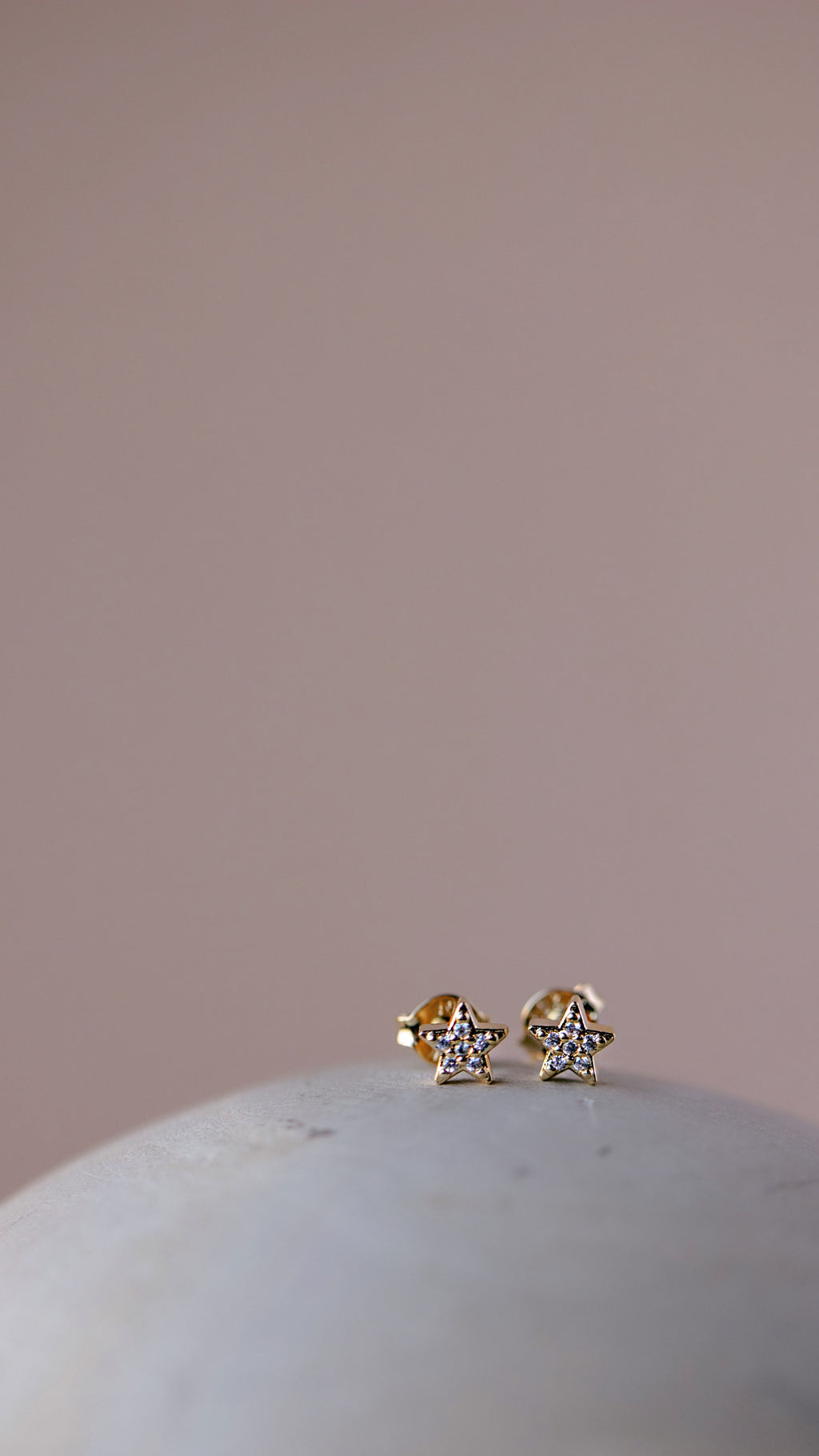 CZ Star Stud Earring