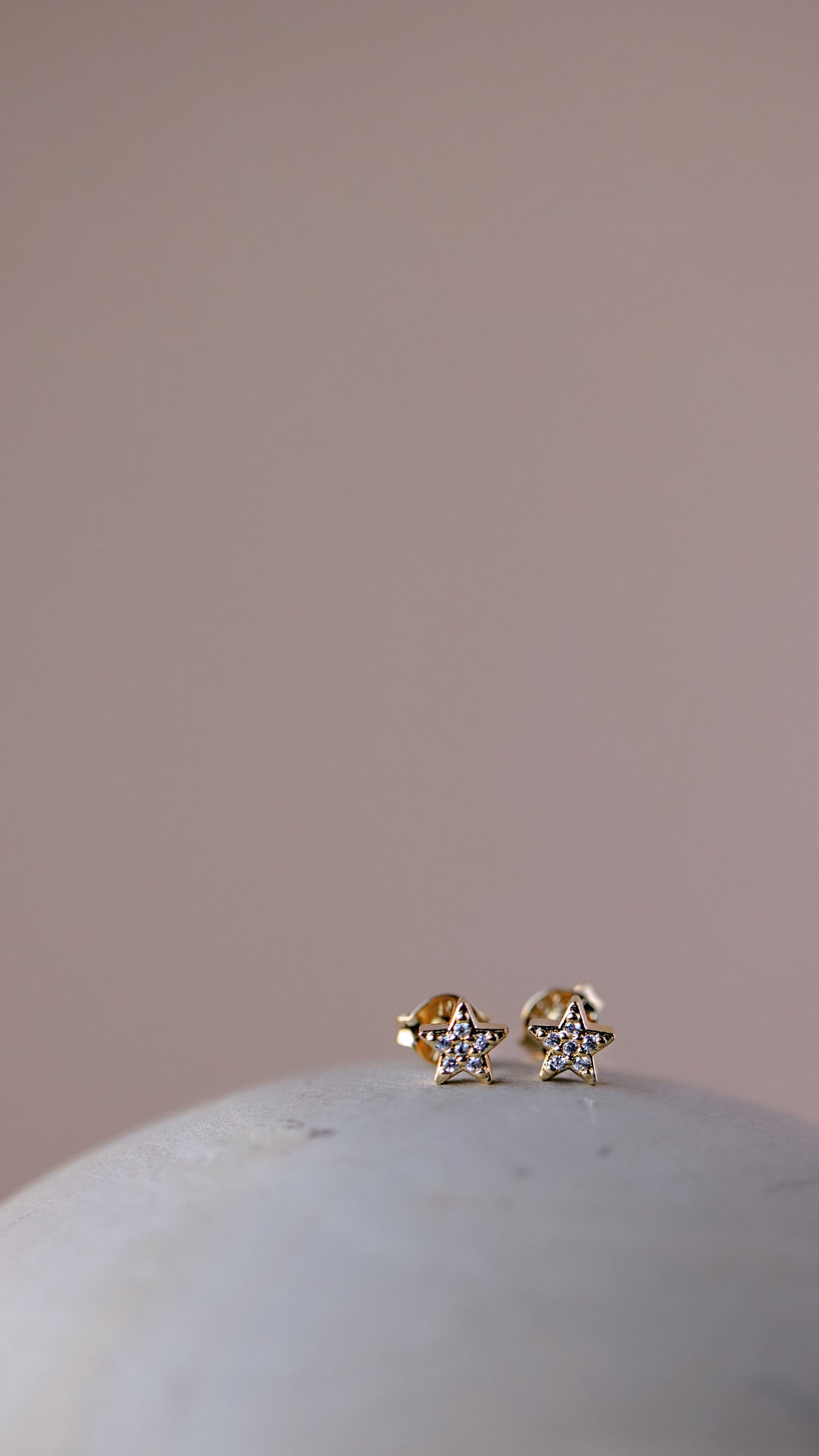 CZ Star Stud Earring