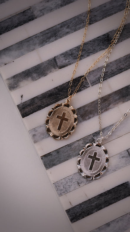 Blessing Cross Necklace