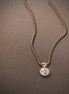 The Tova CZ Medallion Necklace