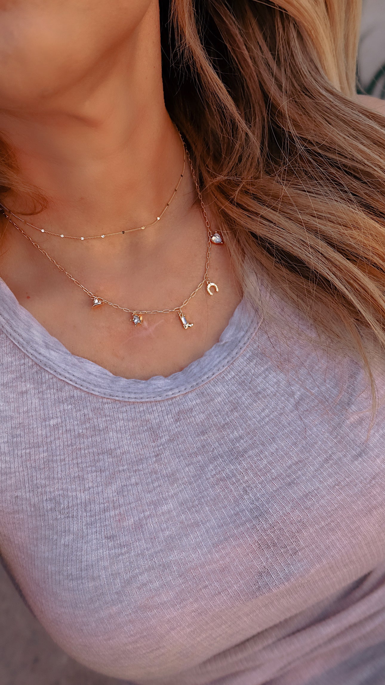 Festival Girl Charm Necklace - The Neon Cactus Studio